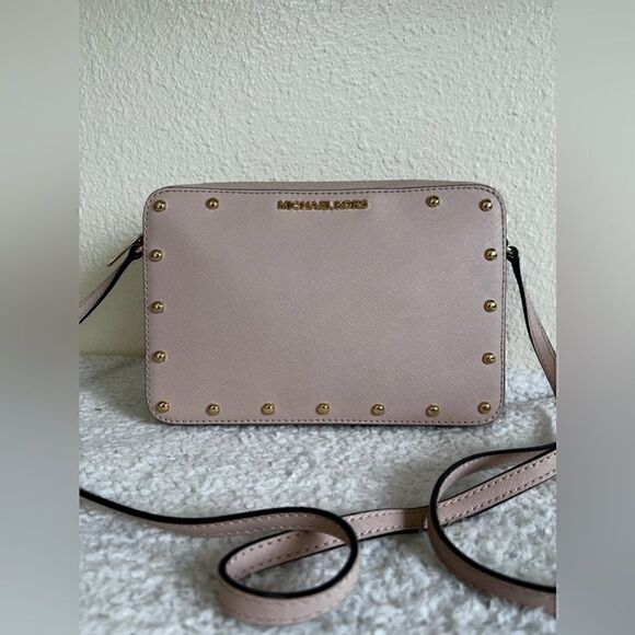 Michael Kors Handbags - Michael Kors Studded Jet Set Crossbody